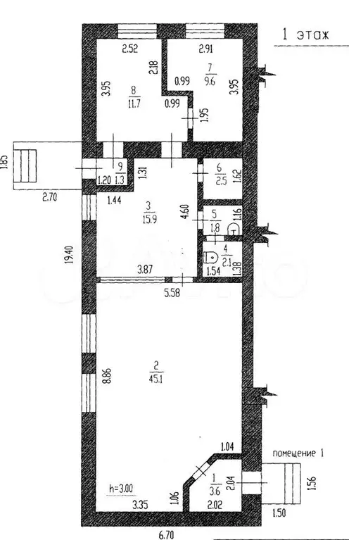 Продам помещение свободного назначения, 93.6 м - Фото 0