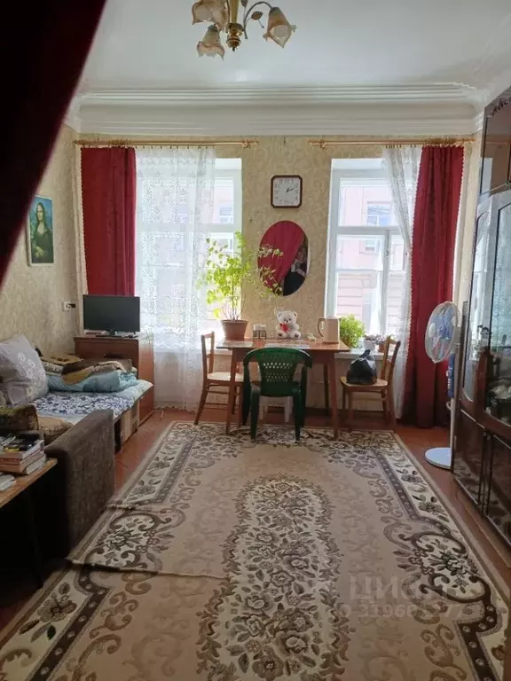 Комната Санкт-Петербург Большая Пушкарская ул., 30 (15.8 м) - Фото 1