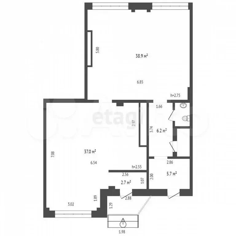 Продам помещение свободного назначения, 93.6 м - Фото 0