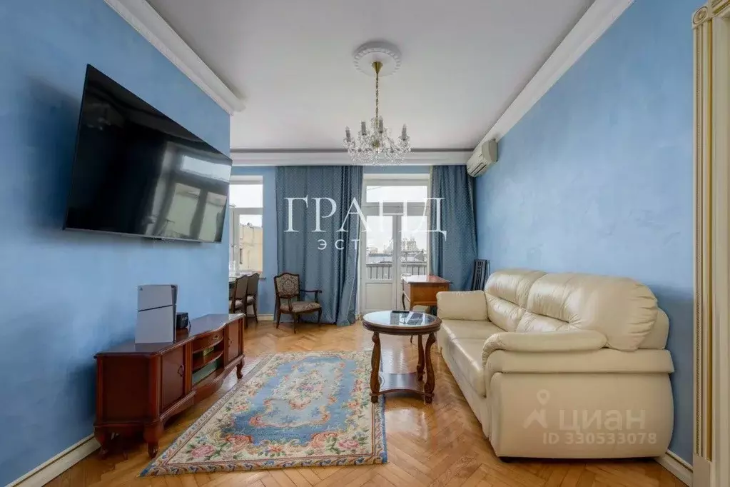 2-к кв. Москва Тверская ул., 27С2 (54.2 м) - Фото 1