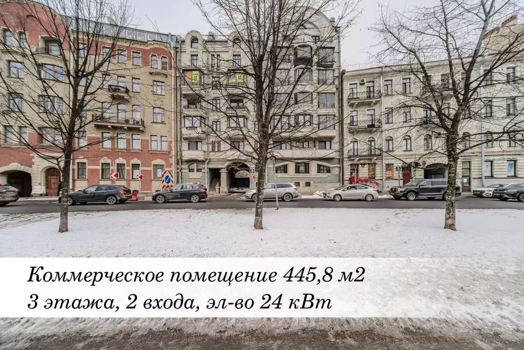 Помещение свободного назначения в Санкт-Петербург наб. Реки Карповки, ... - Фото 1