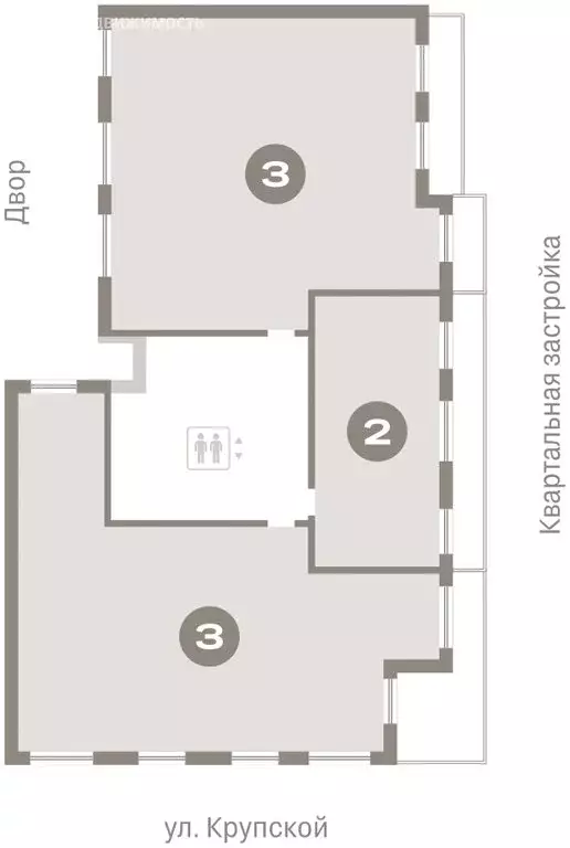 2-комнатная квартира: Омск, Кировский округ (58.55 м) - Фото 1