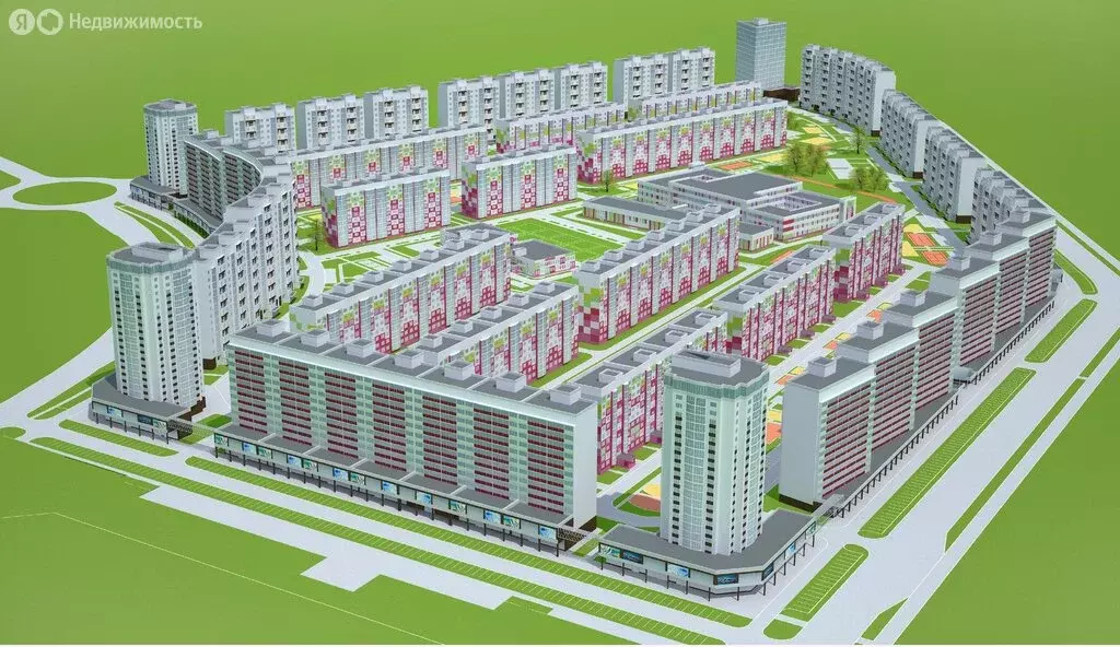 2-комнатная квартира: Чебоксары, улица П.В. Дементьева, 1 (55.4 м) - Фото 1