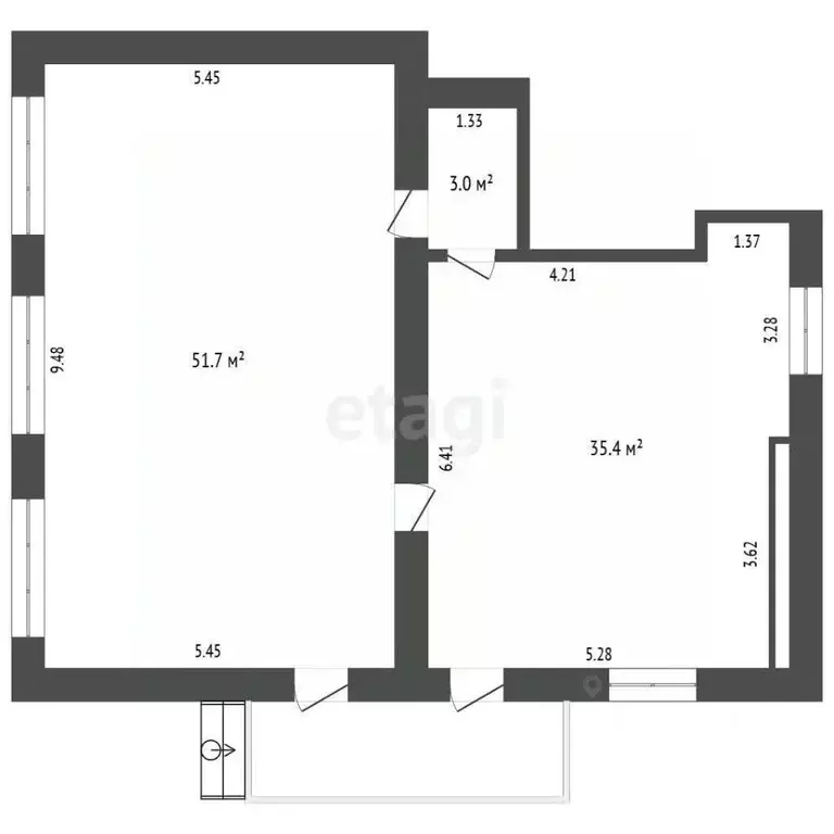 Офис в Тюменская область, Тюмень ул. Красина, 5 (35 м) - Фото 1