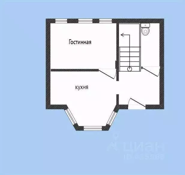 Дом в Белгородская область, Губкин ул. 12 Апреля, 10 (107 м) - Фото 2