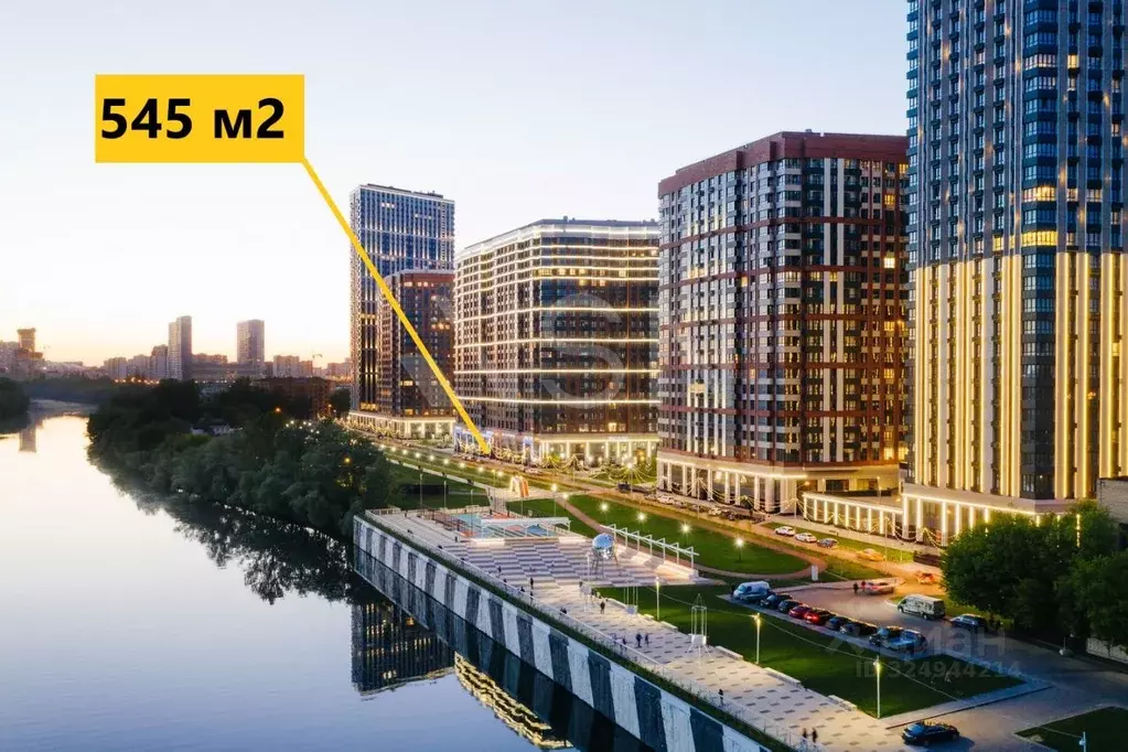 Помещение свободного назначения в Москва Шелепихинская наб., 34к2 (545 ... - Фото 2