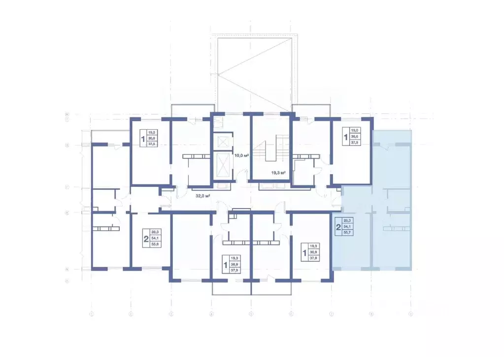 2-к кв. Воронежская область, Воронеж проезд Пограничный, 5 (55.7 м) - Фото 1