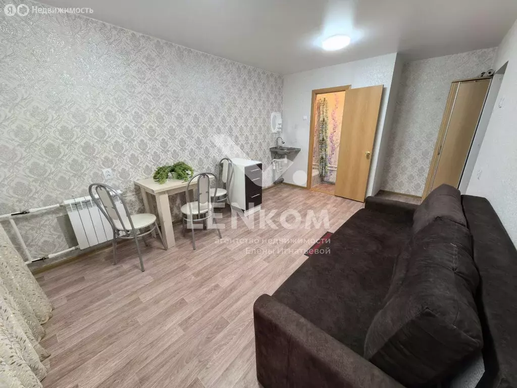 Квартира-студия: Ижевск, улица А.Н. Сабурова, 25 (17.2 м) - Фото 1