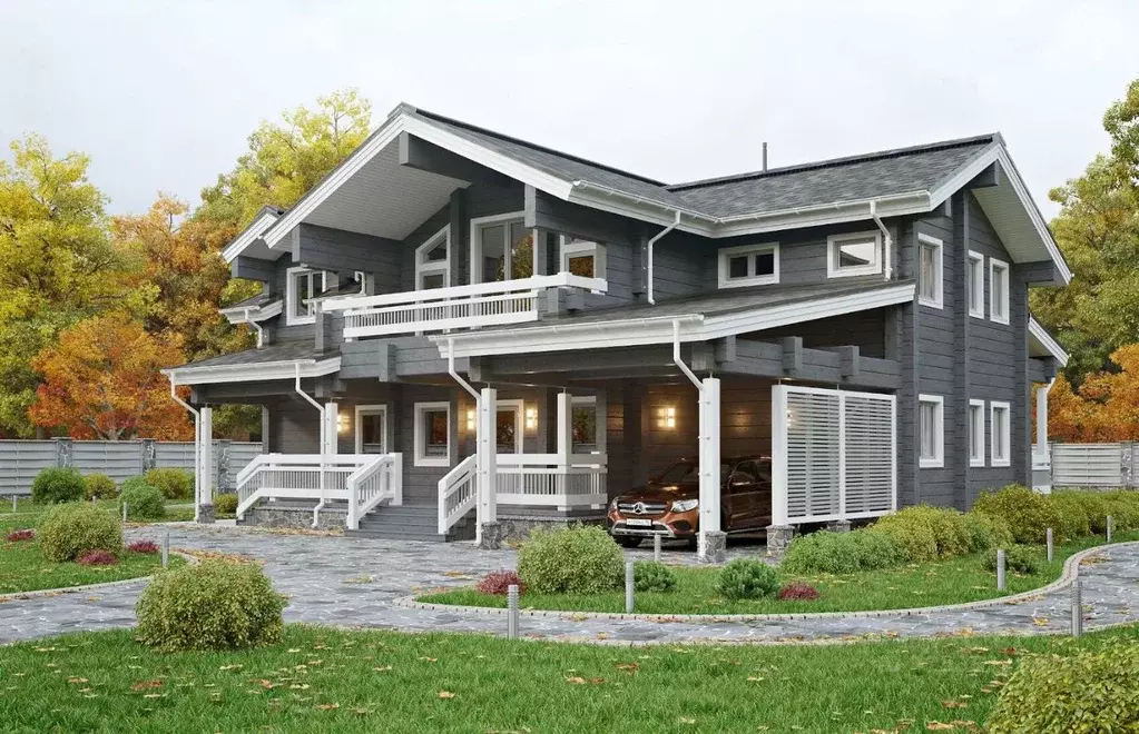 Дом в Ленинградская область, Всеволожский район, Куйвозовское с/пос, ... - Фото 1