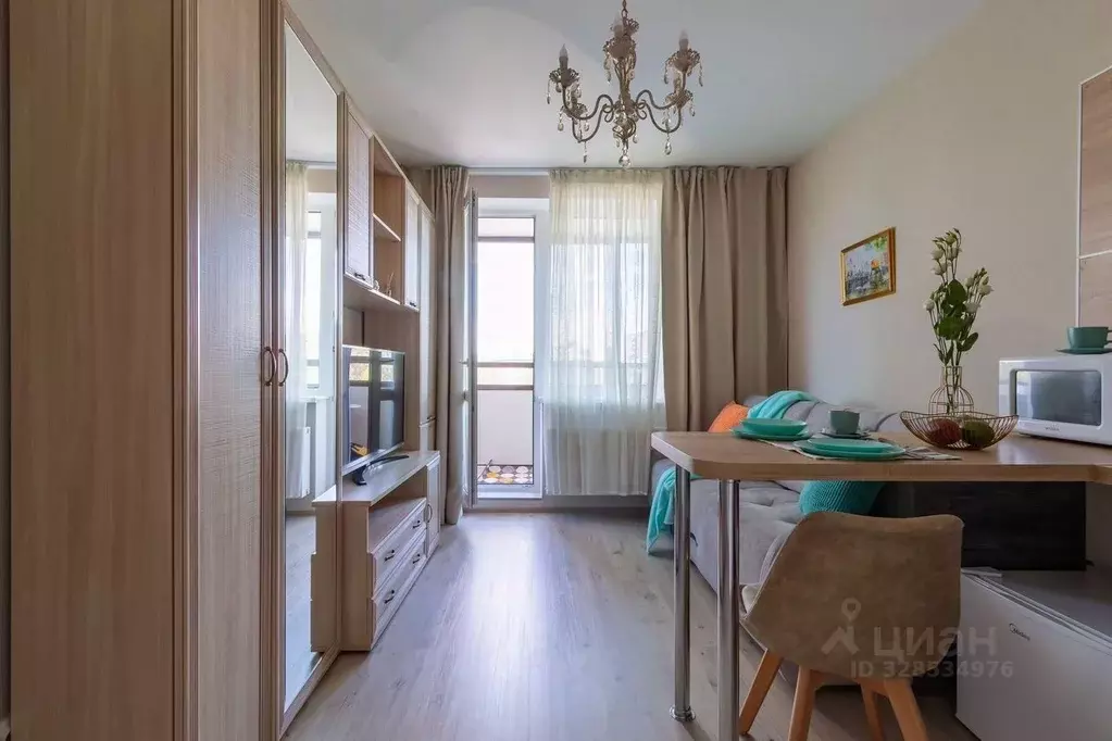 Студия Санкт-Петербург Политехническая ул., 6 (22.0 м) - Фото 1