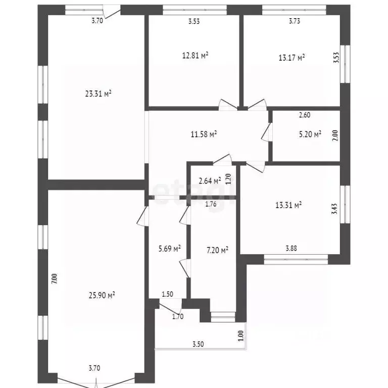 Дом в Тюменская область, Нижнетавдинский муниципальный округ, с. ... - Фото 1