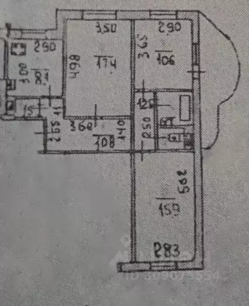 3-к кв. Орловская область, Орел Речной пер., 48 (68.5 м) - Фото 0