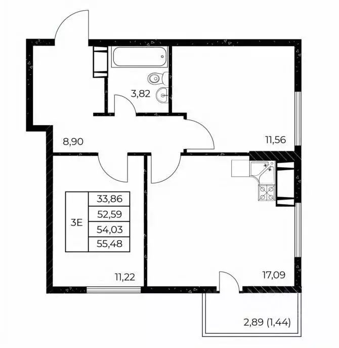 2-к кв. Ростовская область, Ростов-на-Дону Звезда Столицы 2 жилой ... - Фото 1