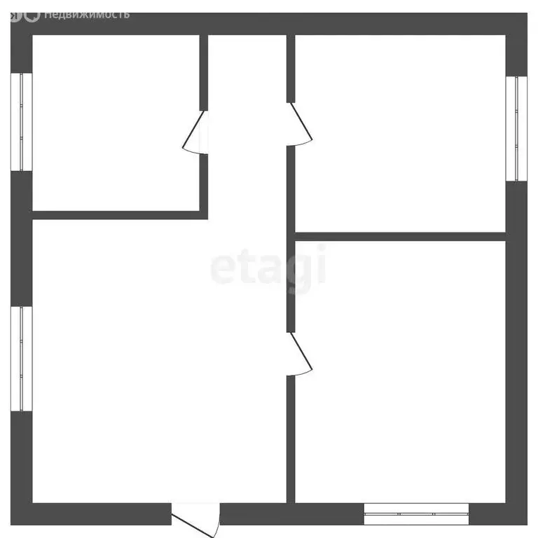 Дом в посёлок Прииртышский, улица Мостостроителей (64 м) - Фото 1