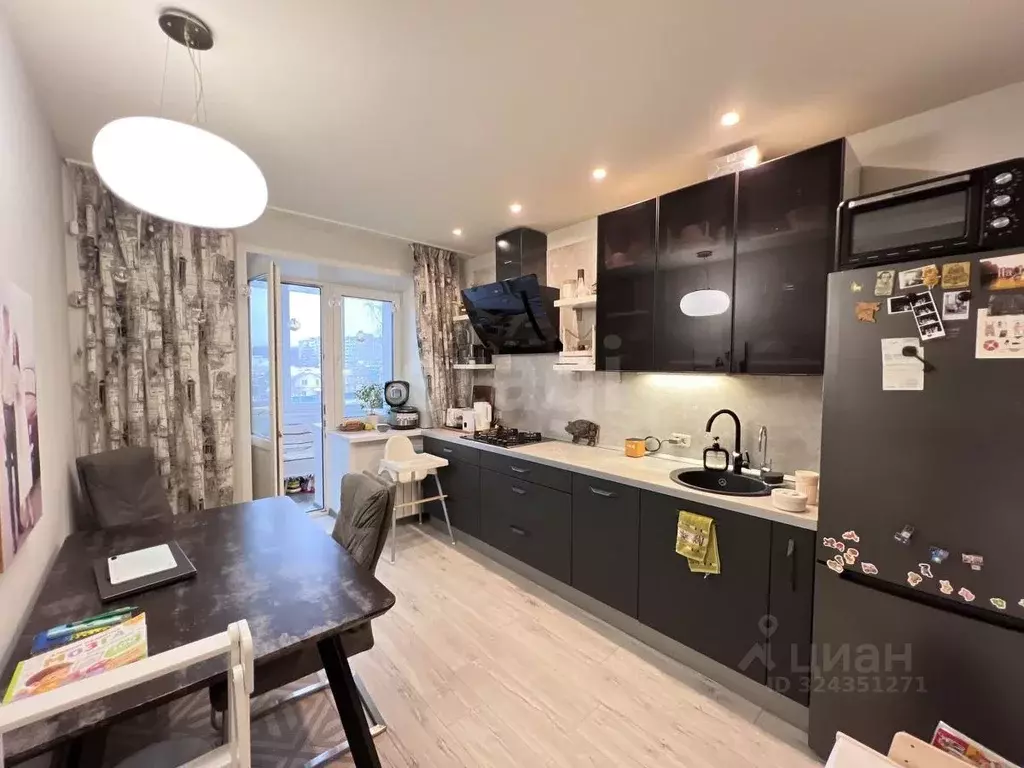 1-к кв. Костромская область, Кострома Заволжская ул., 219 (41.4 м) - Фото 1