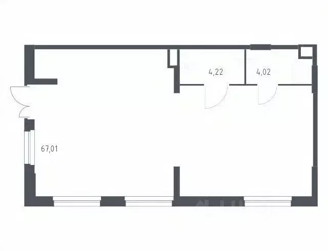 Помещение свободного назначения в Ленинградская область, Всеволожский ... - Фото 1