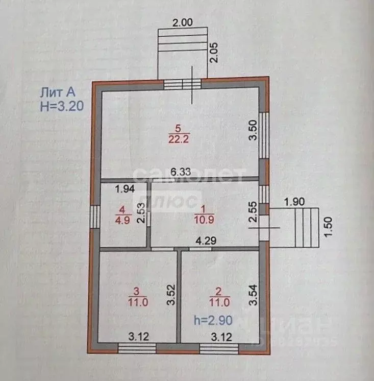 Дом в Краснодарский край, Динской район, Южно-Кубанское с/пос, пос. ... - Фото 2
