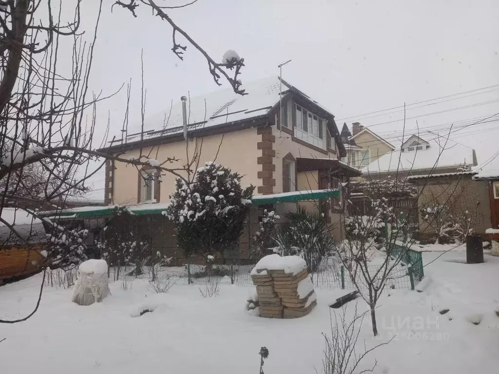 Дом в Крым, Симферопольский район, Молодежное пгт ул. Калиновая (146 ... - Фото 1