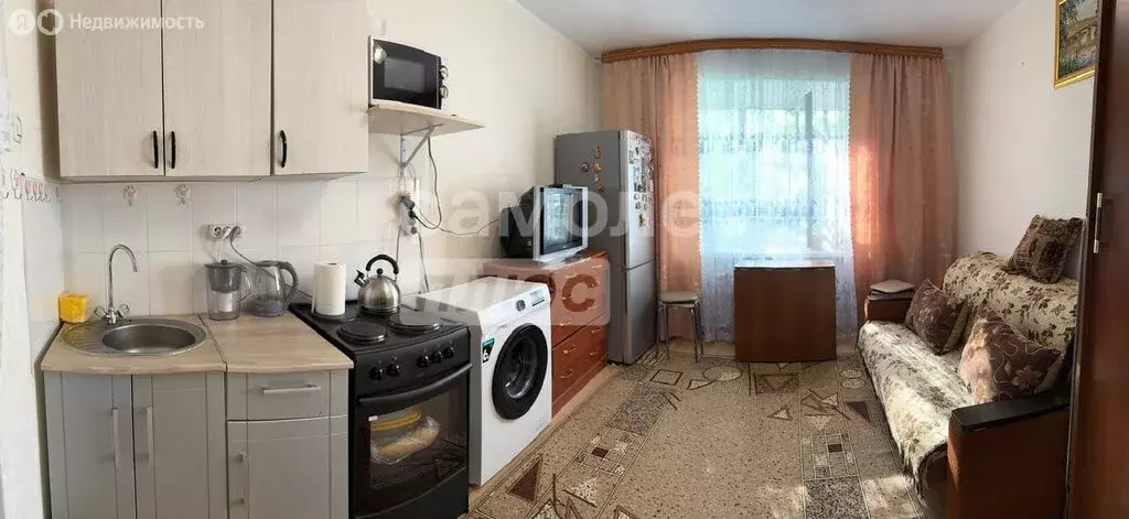 Квартира-студия: Хабаровск, Центральная улица, 17 (13.6 м) - Фото 1