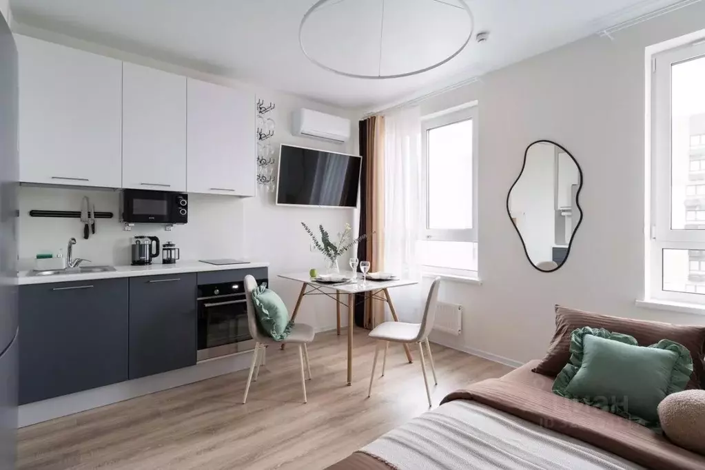 1-к кв. Московская область, Ленинский городской округ, Мисайлово пгт, ... - Фото 2