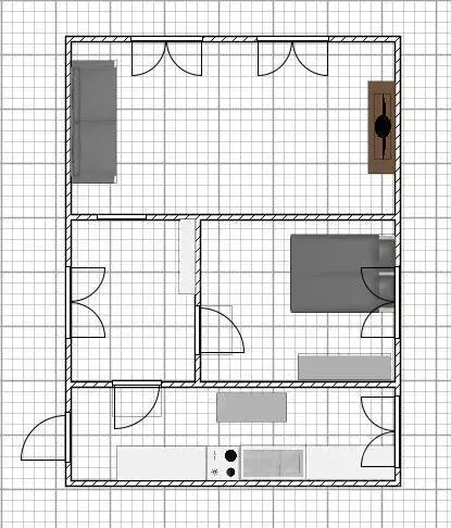 Дом в Оренбургская область, с. Беляевка ул. Рыбная, 1 (60 м) - Фото 2