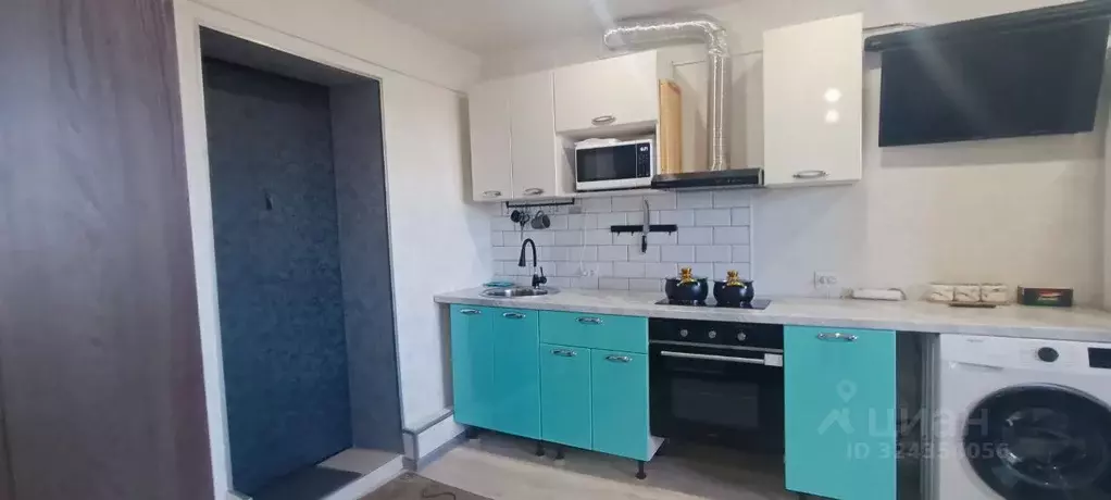 Студия Омская область, Омск ул. Вострецова, 2 (21.5 м) - Фото 2