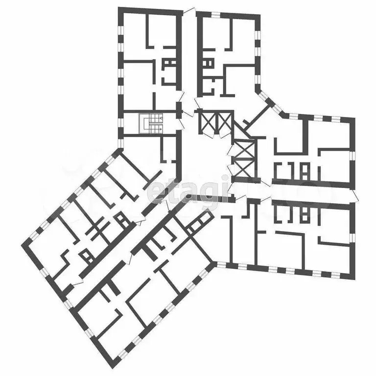 3-к. квартира, 84,3 м, 7/24 эт. - Фото 1