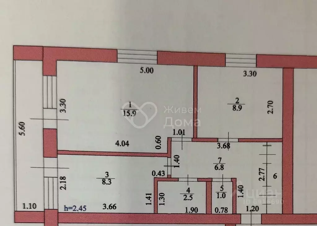 2-к кв. Волгоградская область, Светлоярский район, Дубовоовражное ... - Фото 2