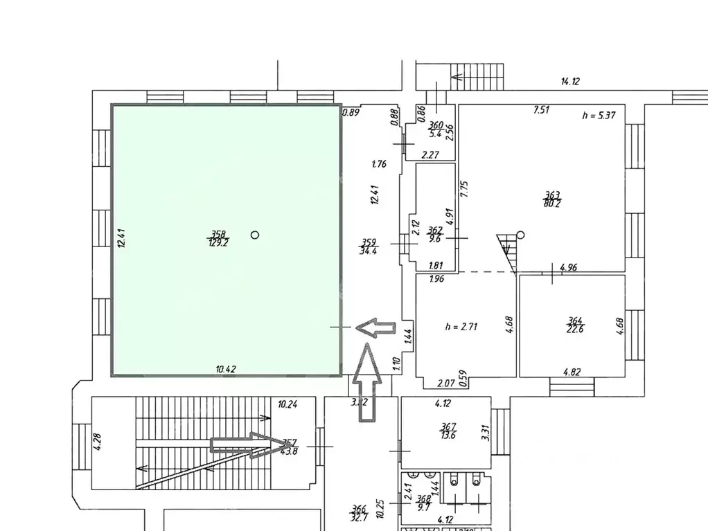 Офис в Санкт-Петербург Новгородская ул., 13 (129 м) - Фото 2