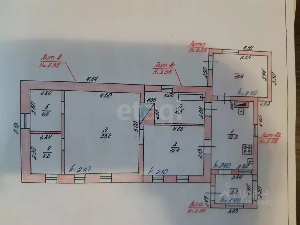 Дом в Липецкая область, Елецкий муниципальный округ, д. Чибисовка ул. ... - Фото 1