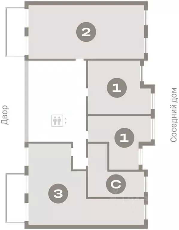 1-к кв. Свердловская область, Екатеринбург пер. Торфяной, 4 (47.0 м) - Фото 2
