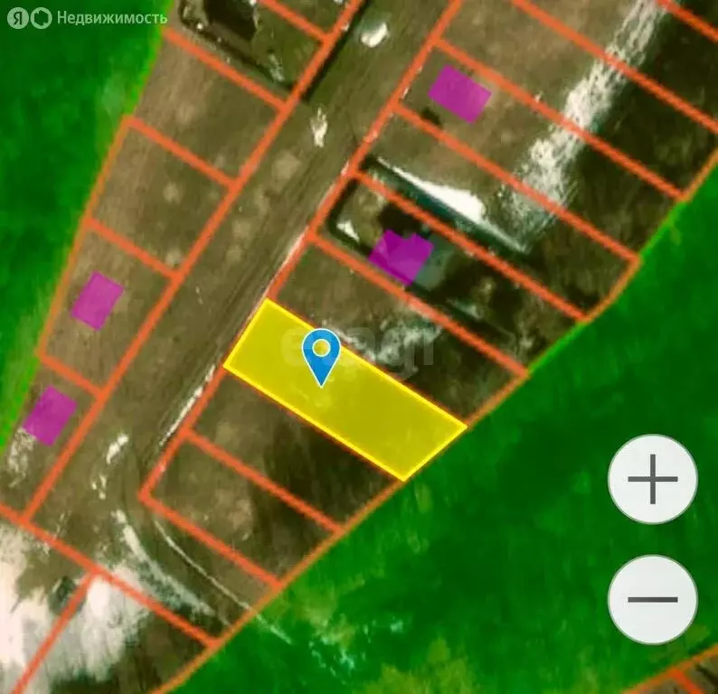 Участок в село Большие Кургузи, Восточная улица (9.34 м) - Фото 1