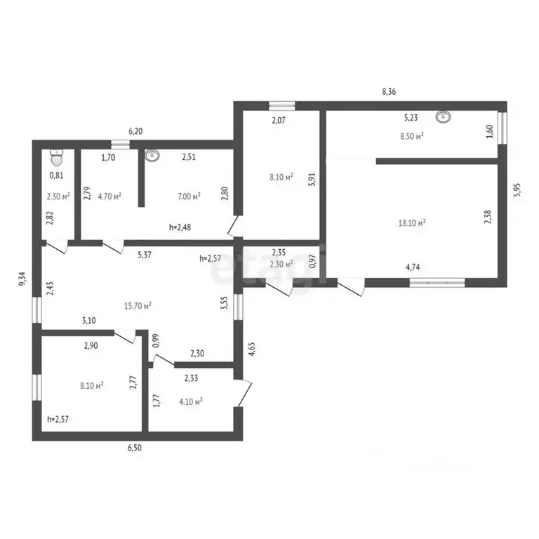 Дом в Краснодарский край, Ейский район, Кухаривское с/пос, Приазовка ... - Фото 2