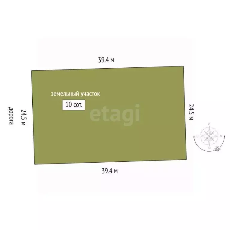 Участок в Тюменская область, Нижнетавдинский муниципальный округ, ... - Фото 2