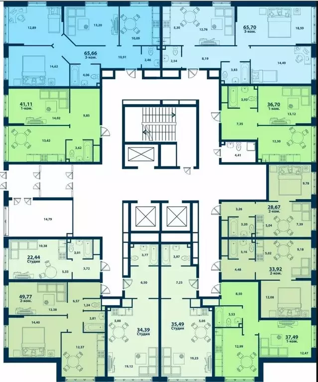 1-к кв. Башкортостан, Уфа ул. Ивана Спатара, 14 (35.48 м) - Фото 2