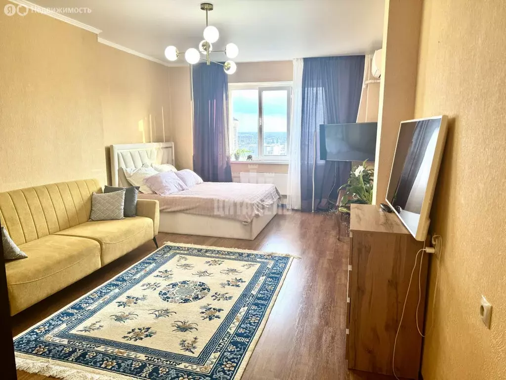 1-комнатная квартира: Воронеж, улица 20-летия Октября, 88Е (50 м) - Фото 1