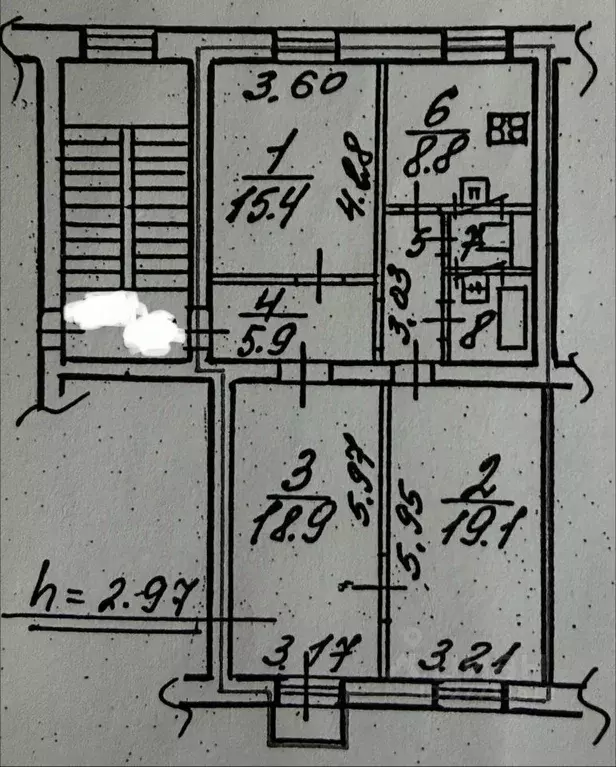 3-к кв. Санкт-Петербург, Санкт-Петербург, Колпино Павловская ул., 15 ... - Фото 1