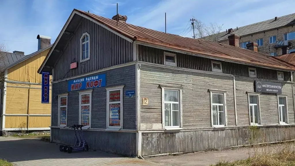 Помещение свободного назначения в Карелия, Сортавала Карельская ул., ... - Фото 1