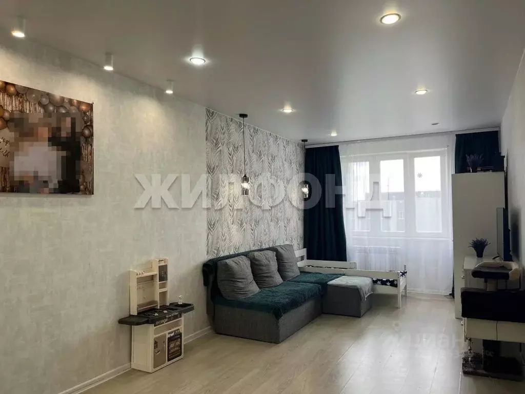 1-к кв. Новосибирская область, Новосибирск ул. Забалуева, 96 (47.5 м) - Фото 1