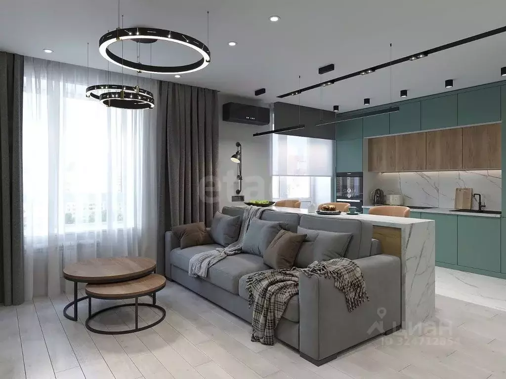 3-к кв. Красноярский край, Красноярск Северный мкр, пер. ... - Фото 1