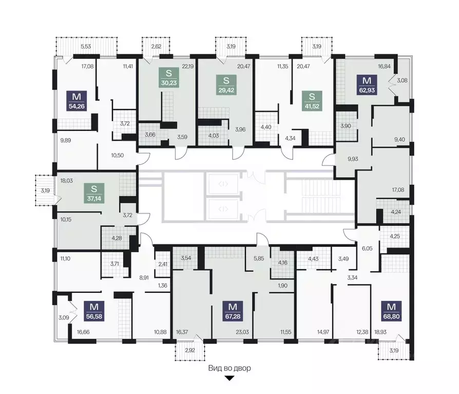 2-к кв. Волгоградская область, Волгоград просп. Имени В.И. Ленина, 59Г ... - Фото 2