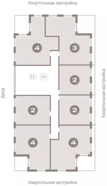 2-комнатная квартира: Новосибирск, Большевистская улица, с49 (93.07 м) - Фото 2