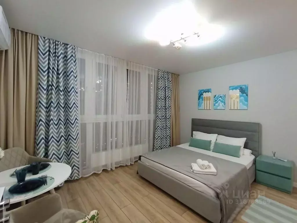 1-к кв. Краснодарский край, Краснодар ул. Ивана Беличенко, 92к2 (28.0 ... - Фото 0