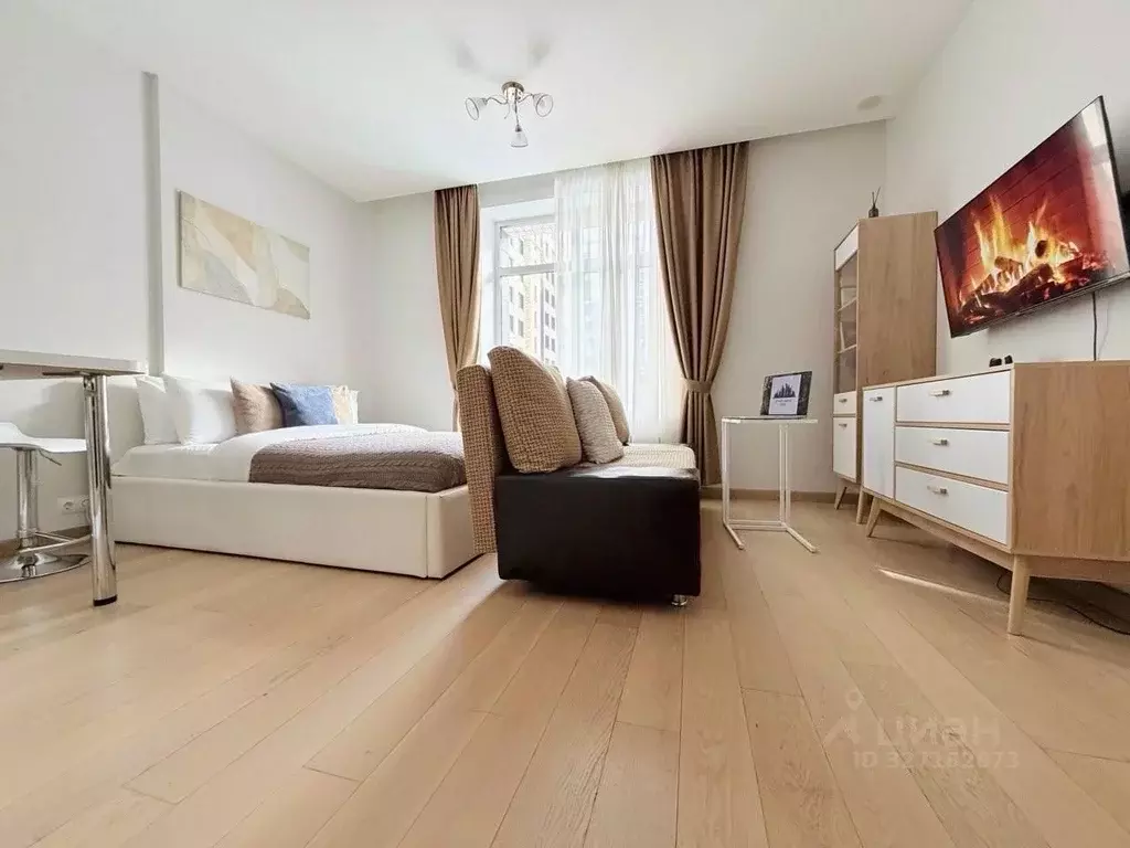 Студия Москва Большая Филевская ул., 4 (32.0 м) - Фото 1