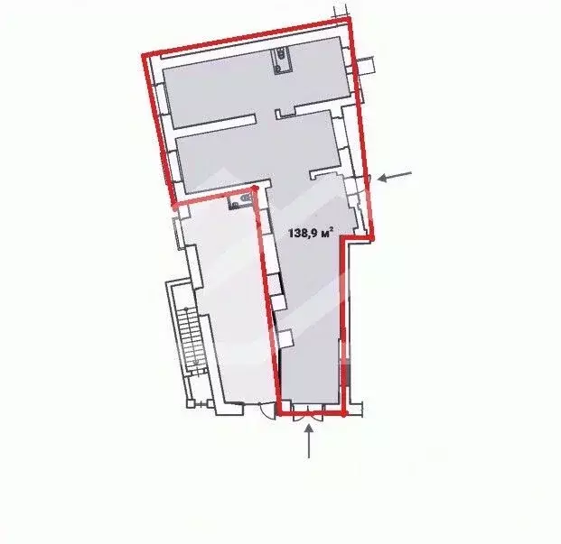 Торговая площадь в Москва ул. Земляной Вал, 23С1 (139 м) - Фото 2