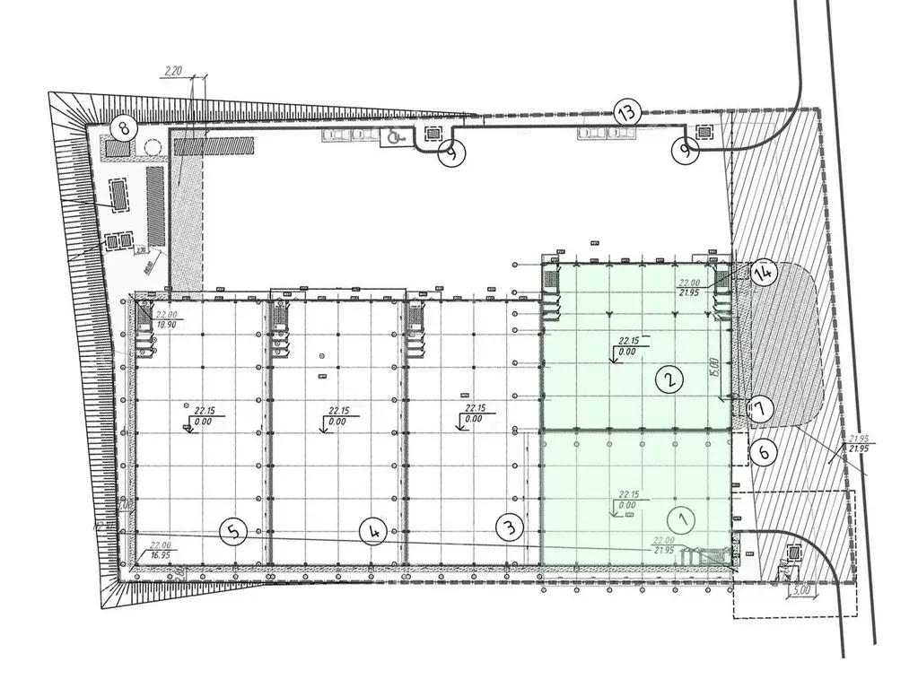 Склад в Ленинградская область, Всеволожский район, Муринское городское ... - Фото 2