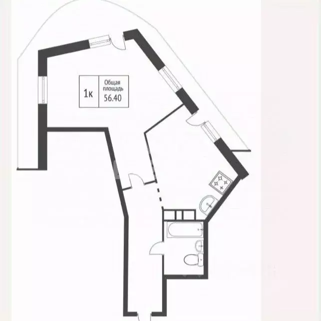 2-к кв. Челябинская область, Челябинск ул. Курчатова, 11 (50.2 м) - Фото 1