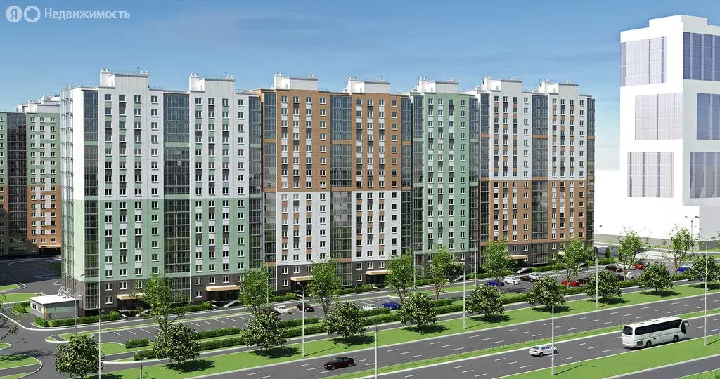 2-комнатная квартира: Чебоксары, Ленинский район (61.16 м) - Фото 1