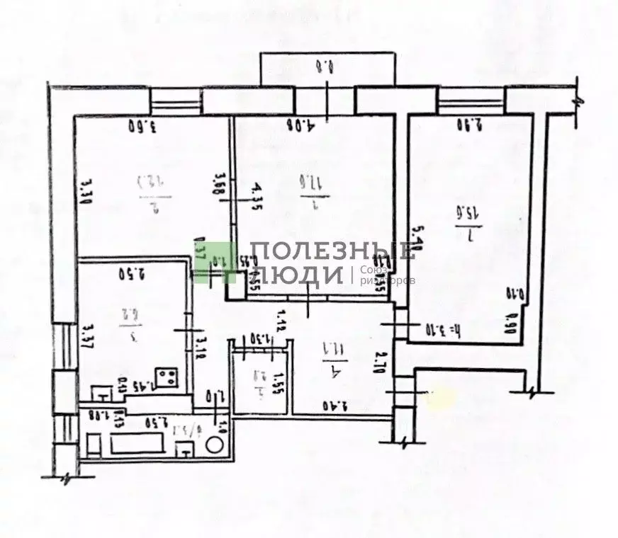 3-к кв. Забайкальский край, Чита ул. Бутина, 18 (71.0 м) - Фото 1