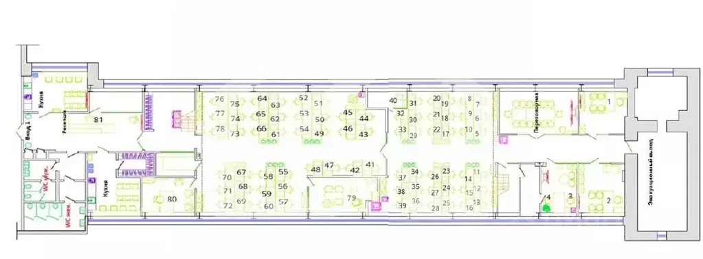 Помещение свободного назначения в Москва Якиманская наб., 4С1 (775 м) - Фото 2